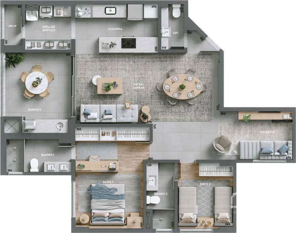 Apartamento, 3 quartos, 118 m² - Foto 9