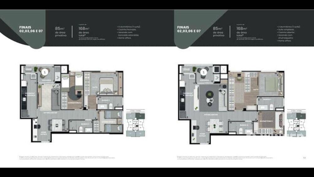 Apartamento, 2 quartos, 86 m² - Foto 3