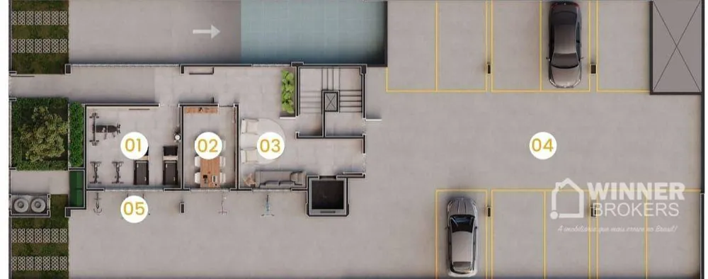 Apartamento, 2 quartos, 55 m² - Foto 1