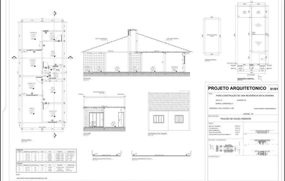 Casa, 3 quartos, 86 m² - Foto 1