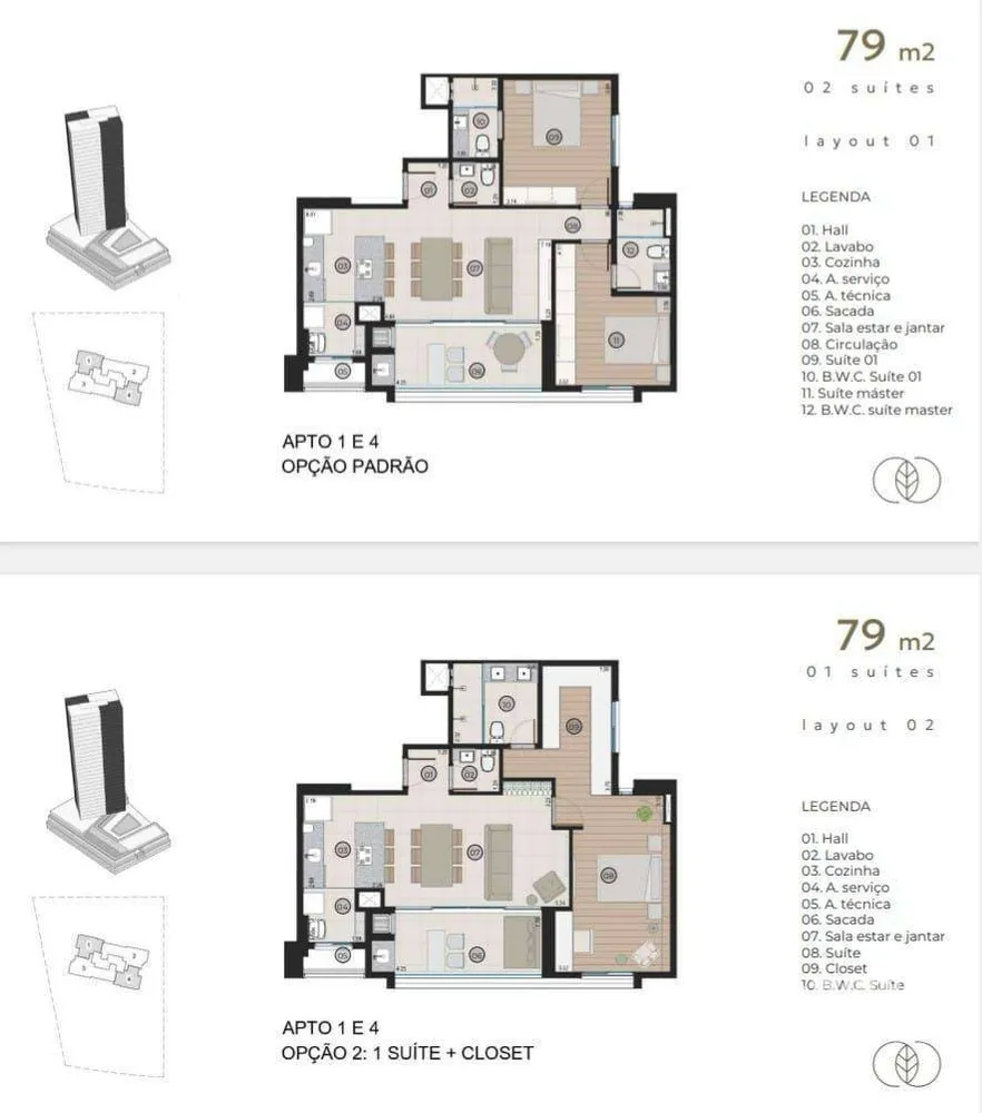 Apartamento, 2 quartos, 79 m² - Foto 10