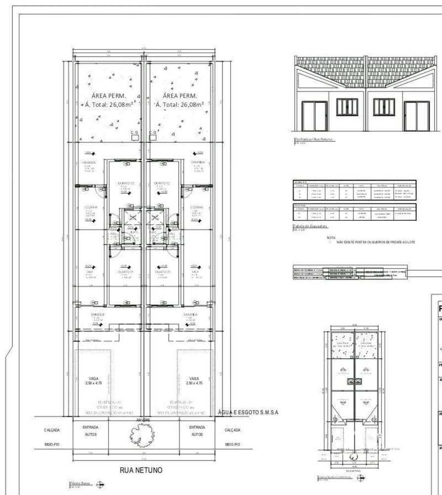 Casa, 2 quartos, 65 m² - Foto 1