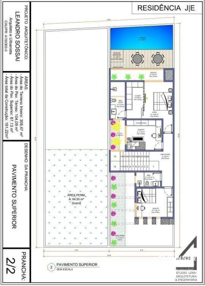 Sobrado, 3 quartos, 191 m² - Foto 3