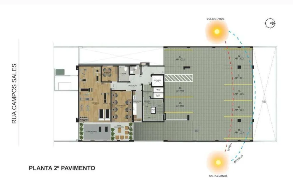 Apartamento, 1 quarto, 39 m² - Foto 3