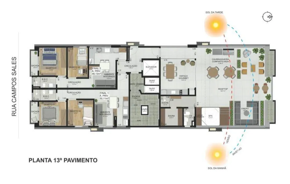 Apartamento, 1 quarto, 39 m² - Foto 4