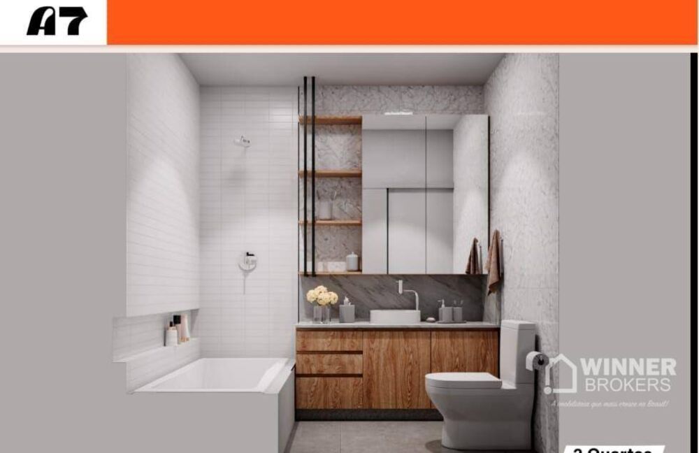 Apartamento, 2 quartos, 68 m² - Foto 2