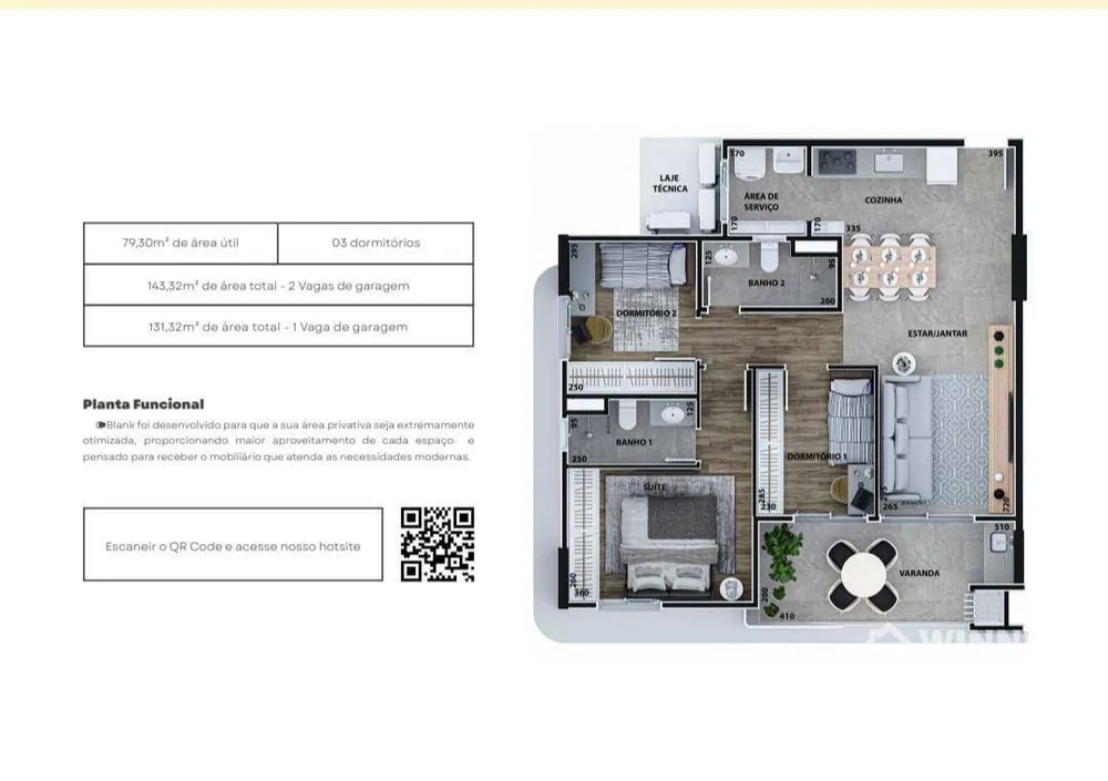 Apartamento, 3 quartos, 79 m² - Foto 8