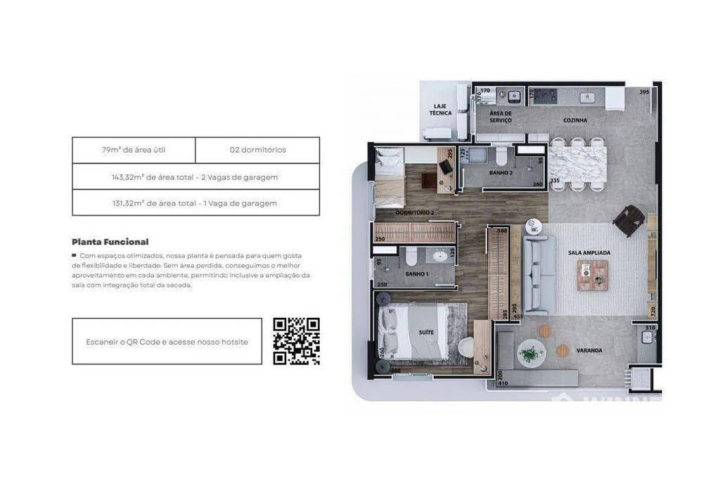 Apartamento, 3 quartos, 79 m² - Foto 7