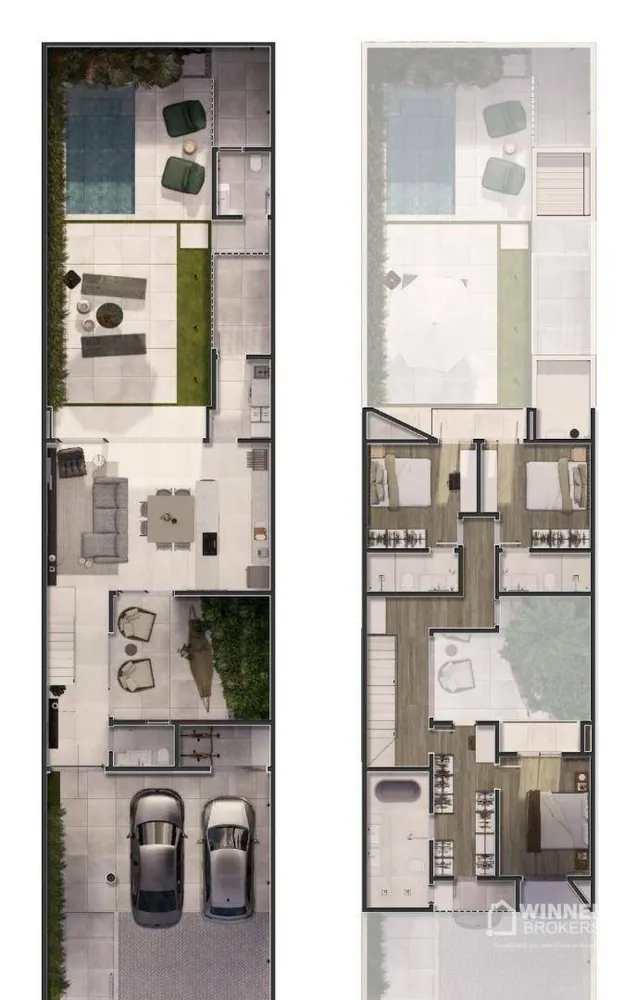Sobrado, 3 quartos, 203 m² - Foto 3