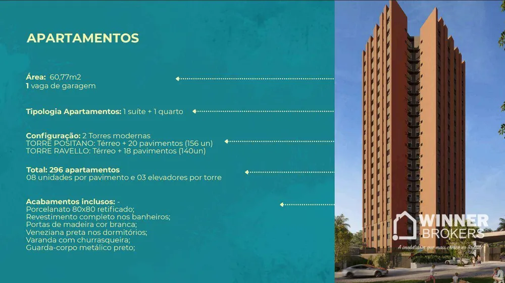 Apartamento, 2 quartos, 60 m² - Foto 6