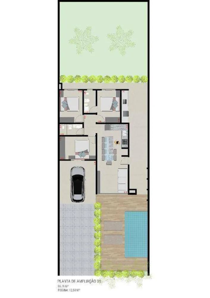 Casa, 3 quartos, 93 m² - Foto 8