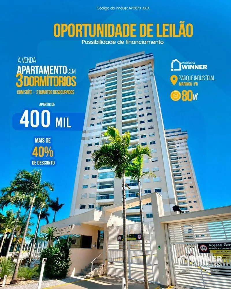 Apartamento, 3 quartos, 79 m² - Foto 1