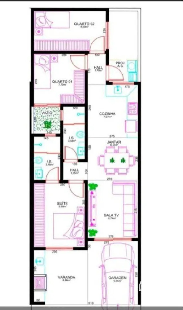 Casa, 3 quartos, 88 m² - Foto 12