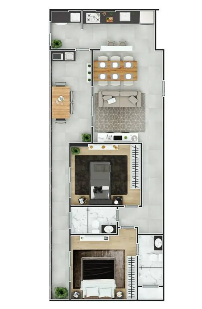Apartamento, 2 quartos, 84 m² - Foto 10