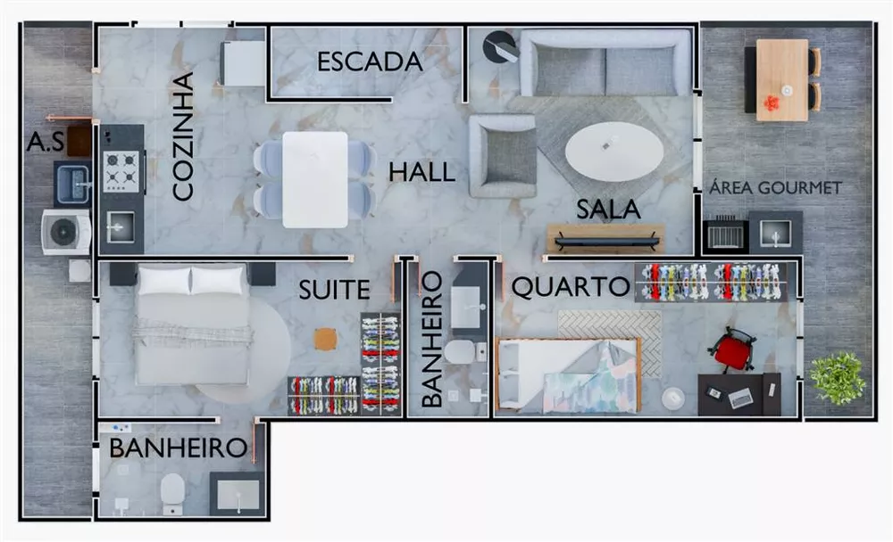 Sobrado à venda com 2 quartos, 72m² - Foto 8