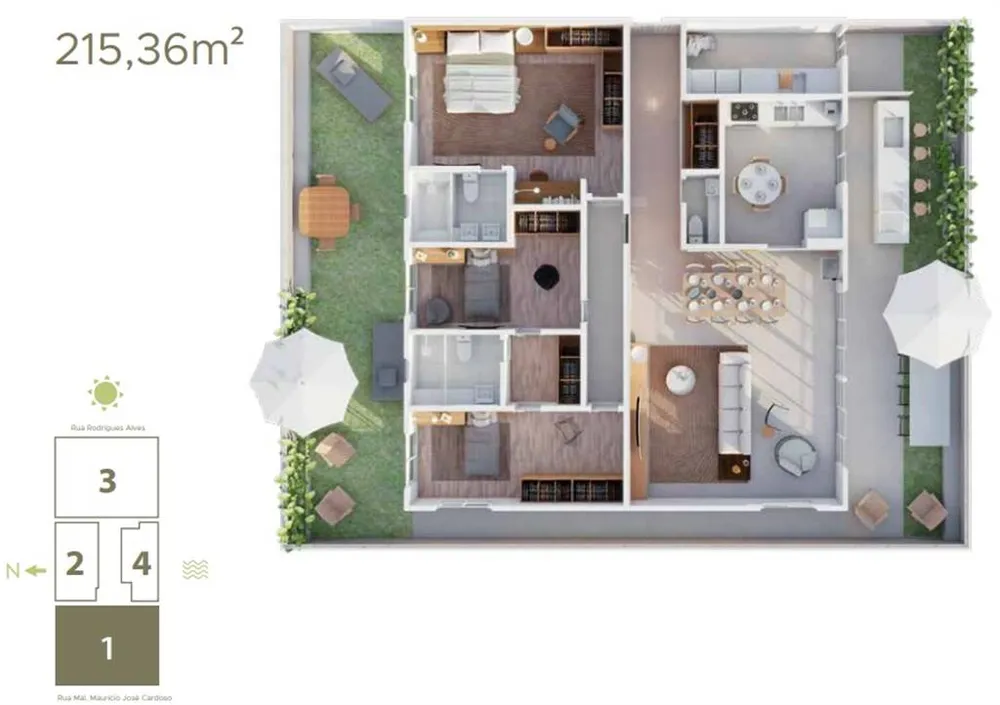 Apartamento, 3 quartos, 146 m² - Foto 6