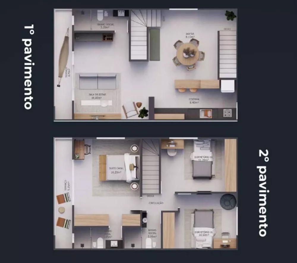 Sobrado à venda com 3 quartos, 124m² - Foto 9