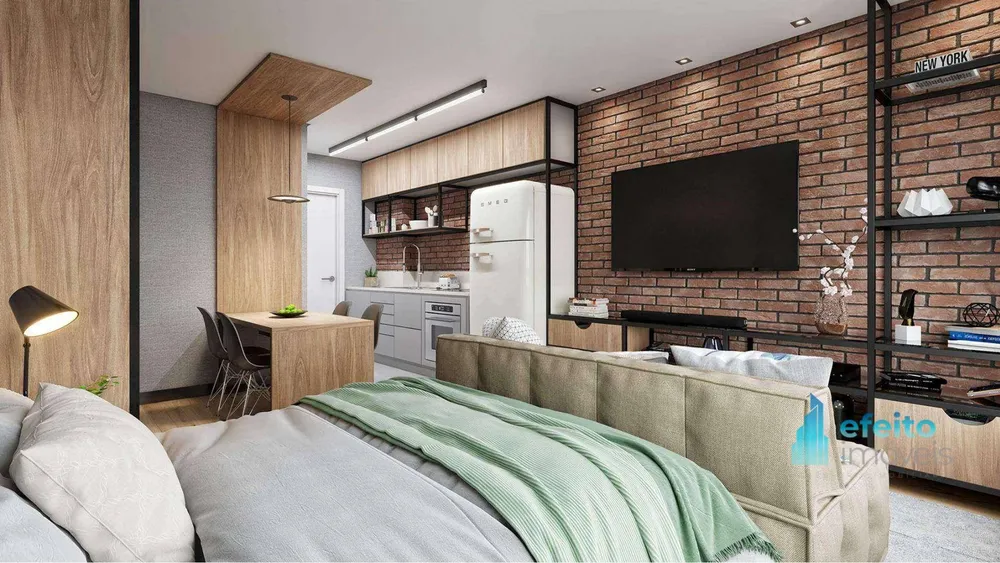 Kitnet-Studio, 28 m² - Foto 1