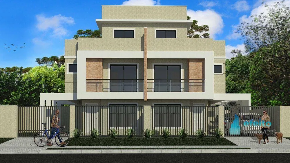 Sobrado, 3 quartos, 105 m² - Foto 1