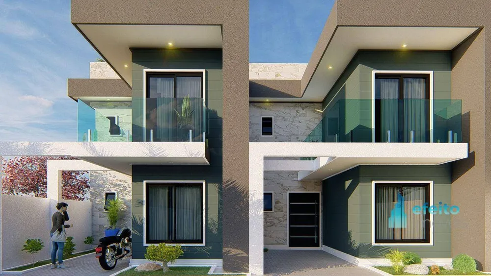 Sobrado, 3 quartos, 100 m² - Foto 1