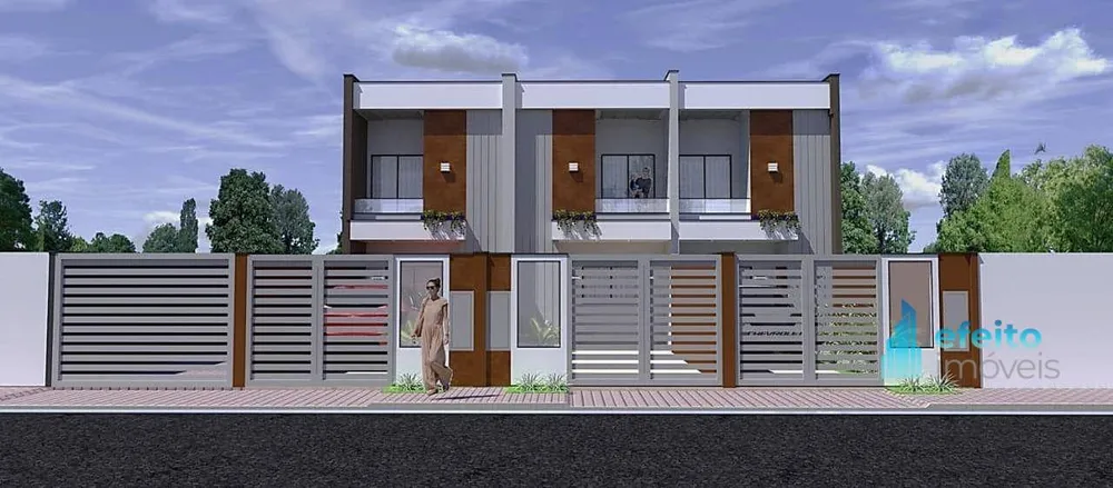 Sobrado, 2 quartos, 63 m² - Foto 1