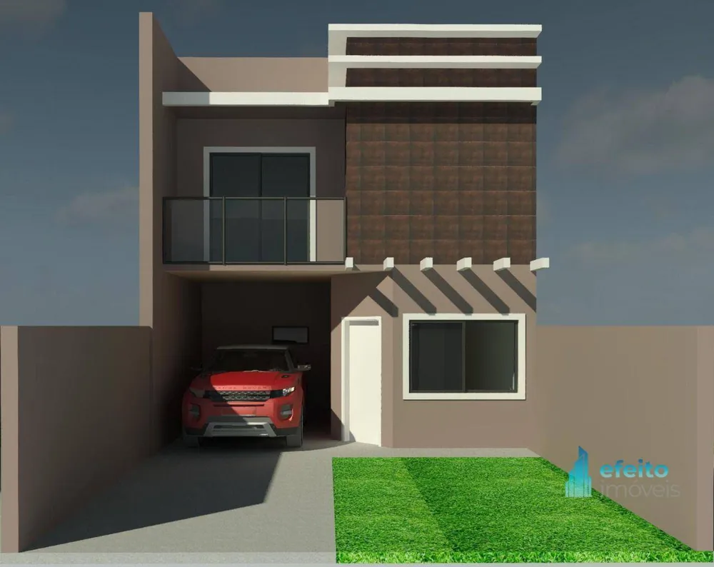 Sobrado, 3 quartos, 125 m² - Foto 1