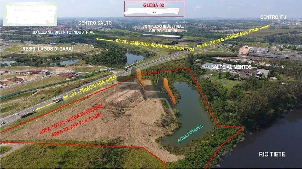 Terreno, 4 hectares - Foto 2