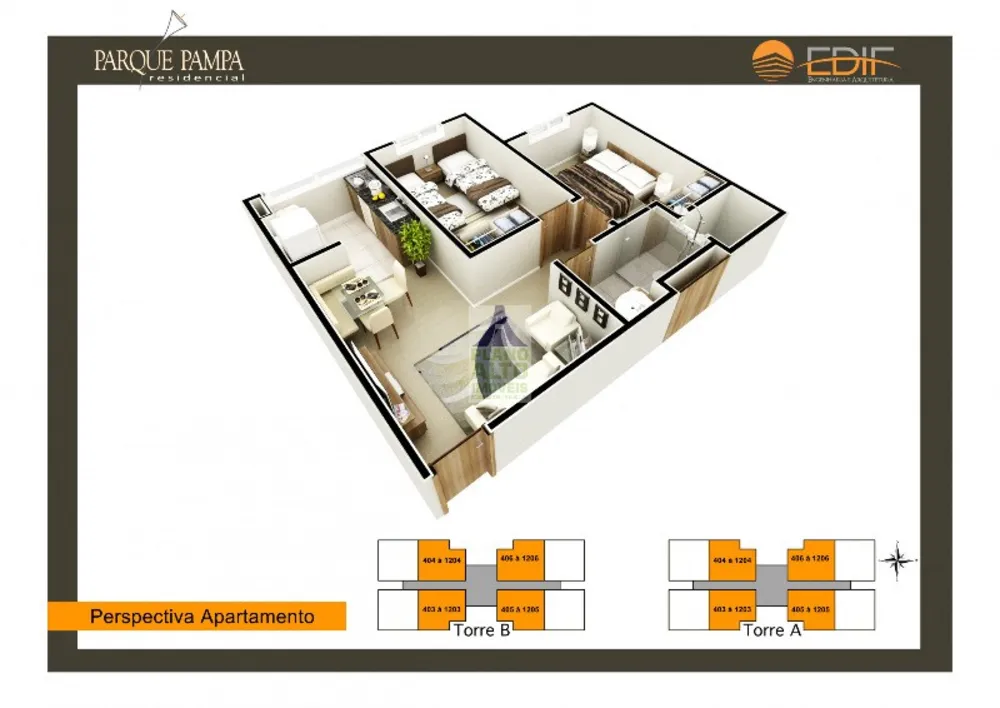 Apartamento, 2 quartos, 45 m² - Foto 5