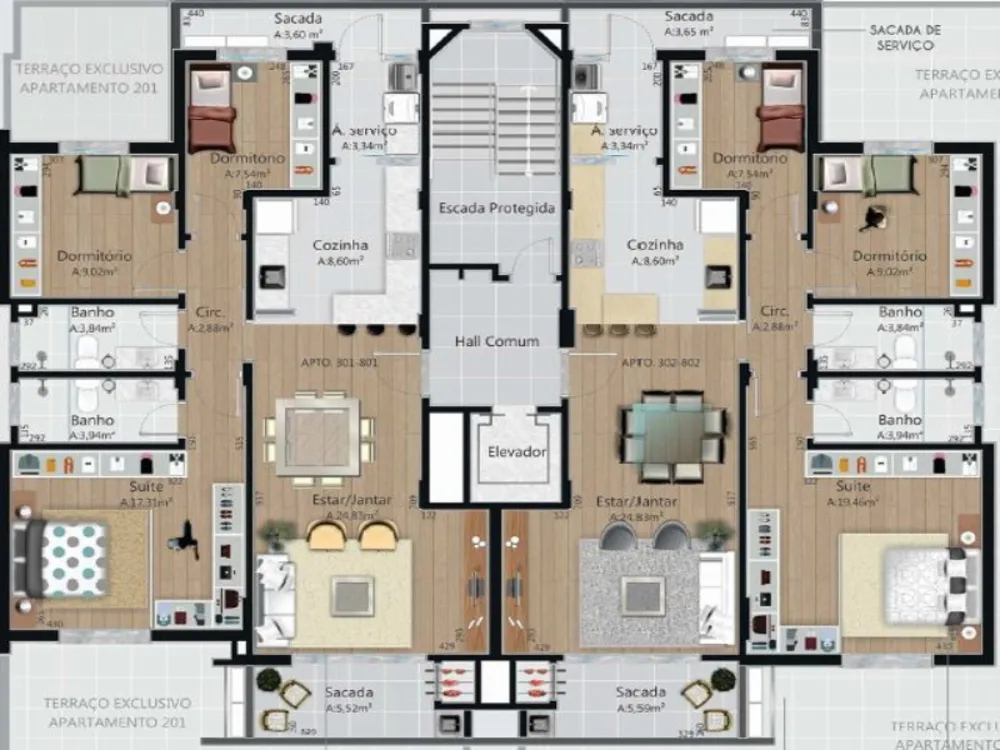 Apartamento, 3 quartos, 108 m² - Foto 5