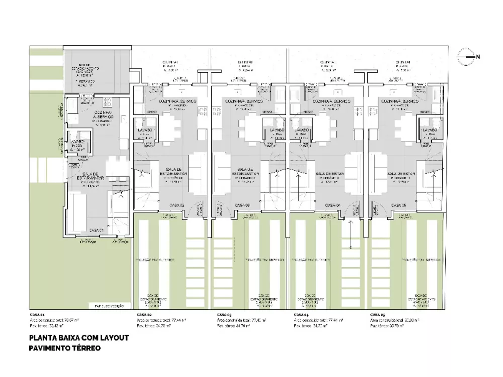 Casa à venda com 3 quartos, 77m² - Foto 4