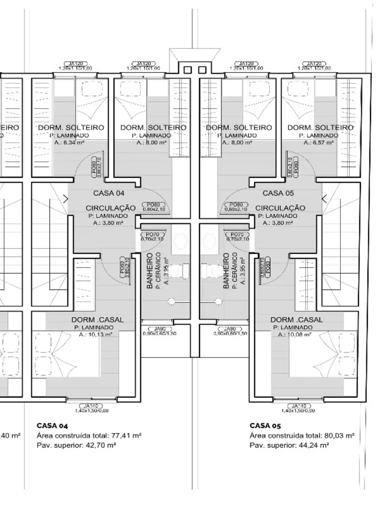 Casa à venda com 3 quartos, 77m² - Foto 7