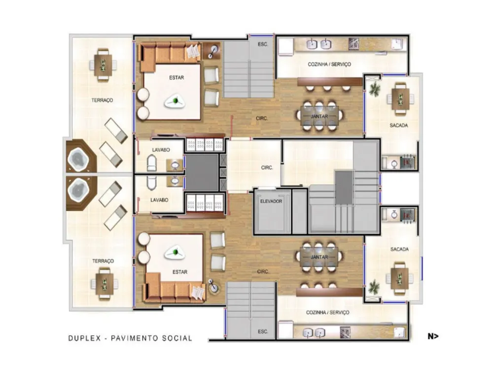Apartamento, 2 quartos, 86 m² - Foto 3