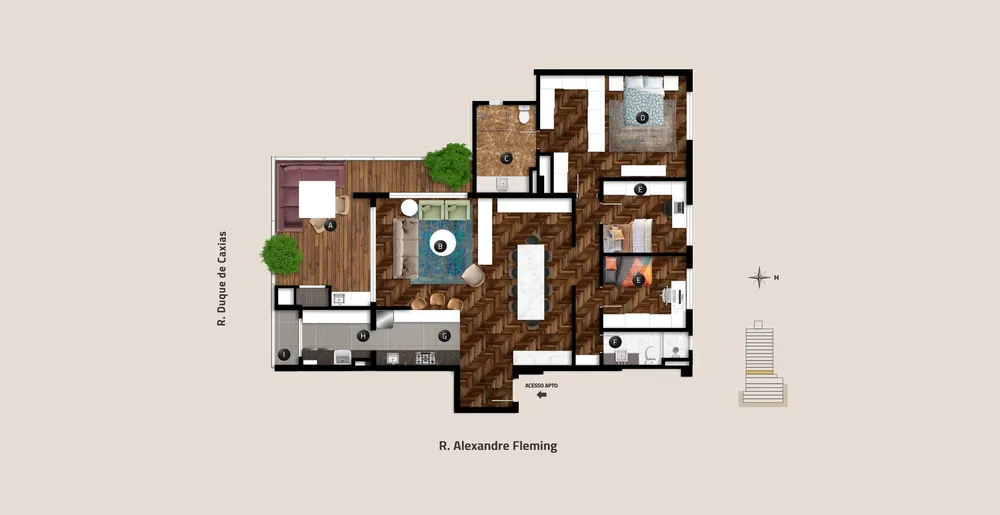 Apartamento, 3 quartos, 164 m² - Foto 4