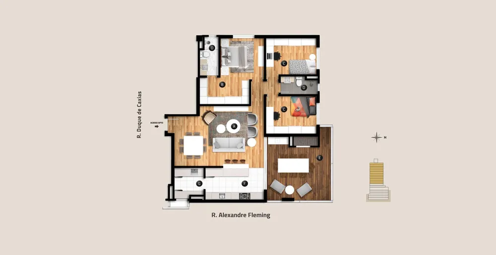 Apartamento, 3 quartos, 164 m² - Foto 14
