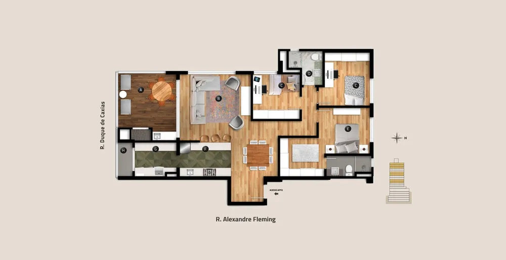 Apartamento, 3 quartos, 164 m² - Foto 15