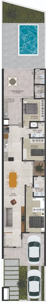 Sobrado, 3 quartos, 160 m² - Foto 10