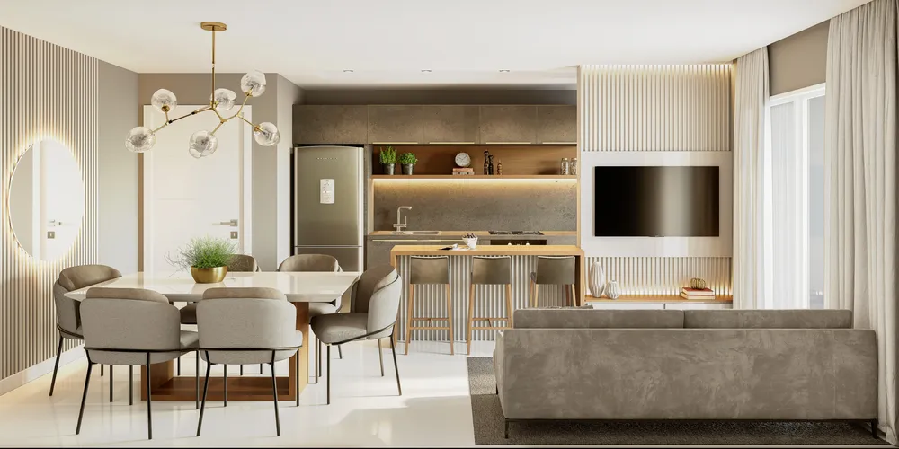 Apartamento, 2 quartos, 53 m² - Foto 2