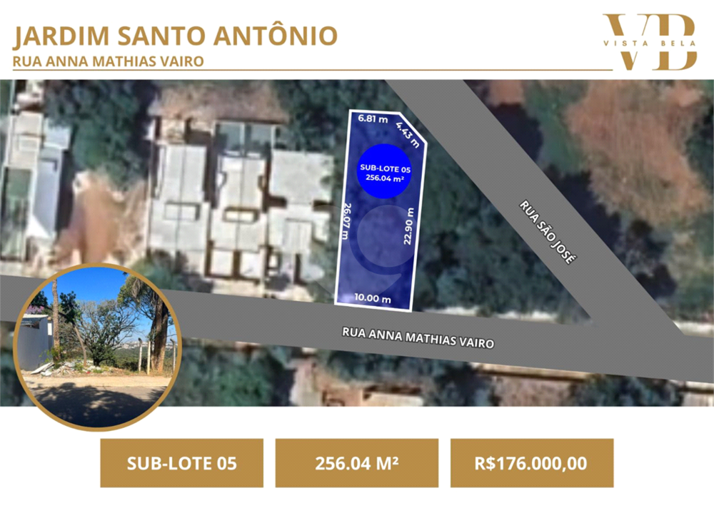 Terreno, 256 m² - Foto 3