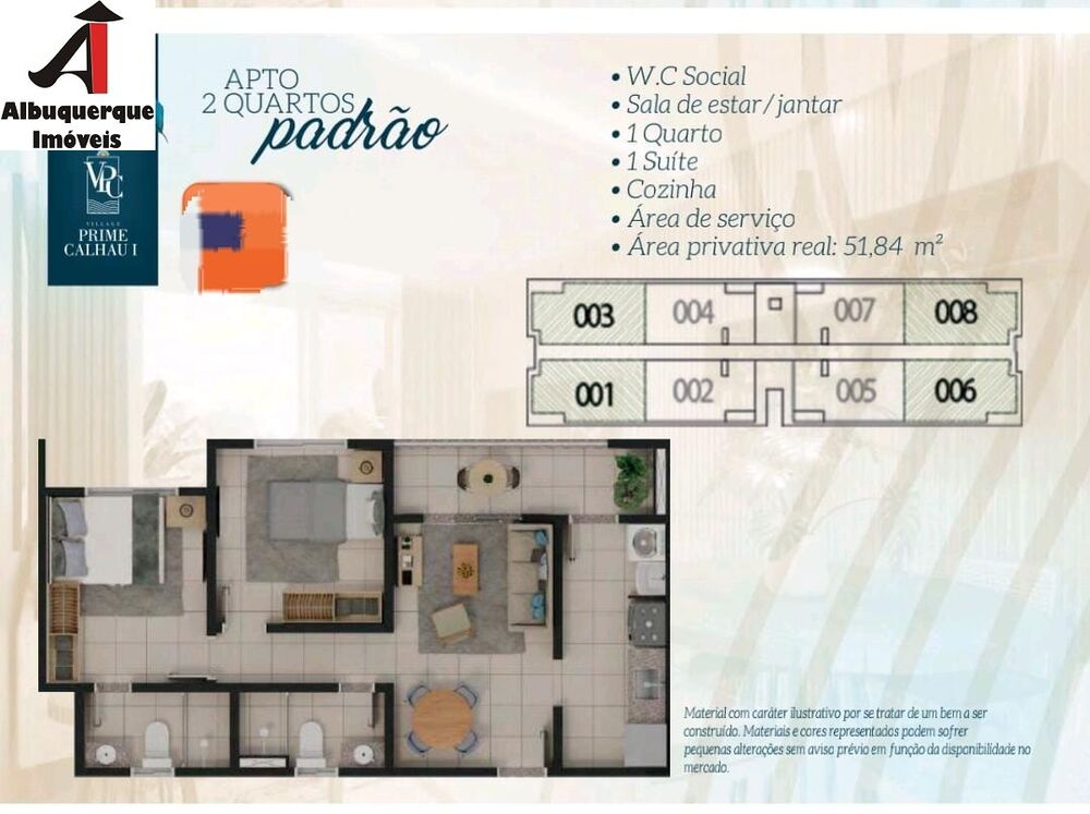 Apartamento, 2 quartos, 52 m² - Foto 5