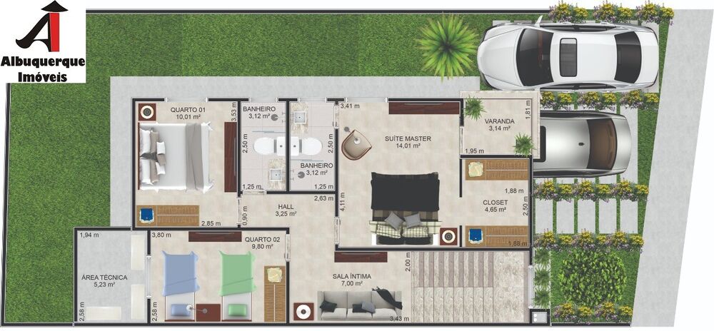 Casa, 4 quartos, 162 m² - Foto 2