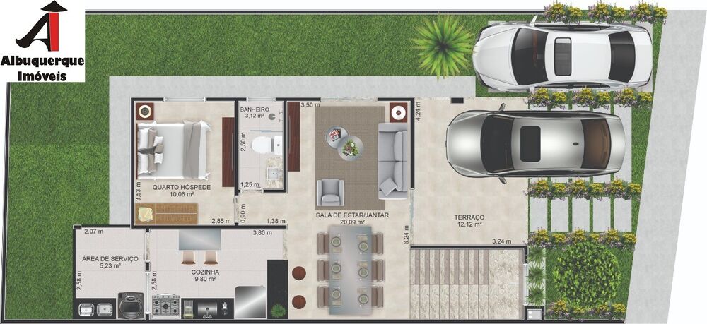 Casa, 4 quartos, 162 m² - Foto 1