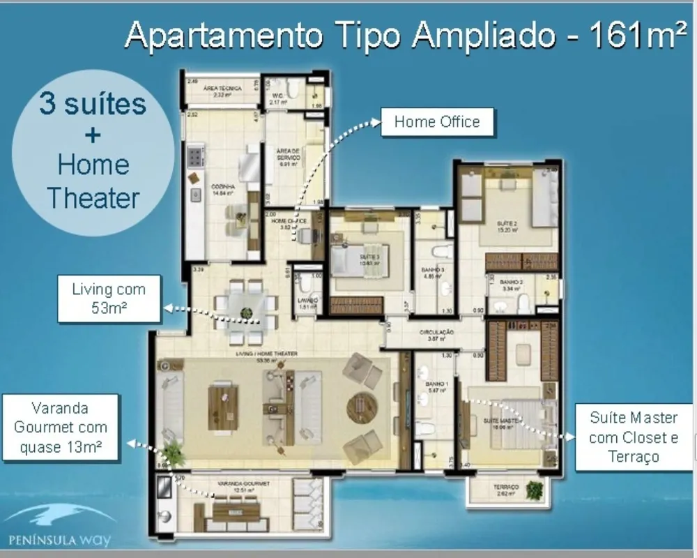 Apartamento, 4 quartos, 161 m² - Foto 4