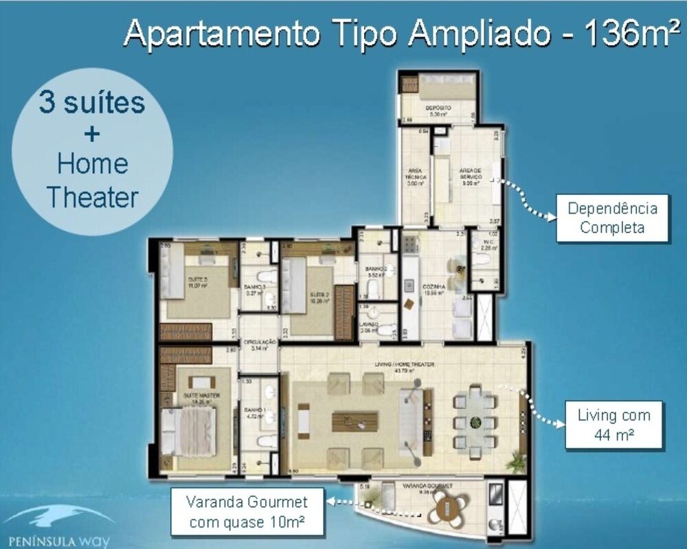 Apartamento, 4 quartos, 161 m² - Foto 6
