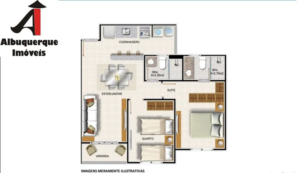 Apartamento, 2 quartos, 53 m² - Foto 4