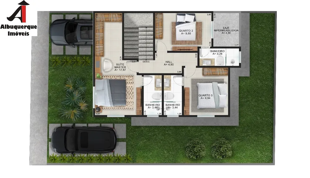 Casa, 3 quartos, 163 m² - Foto 4