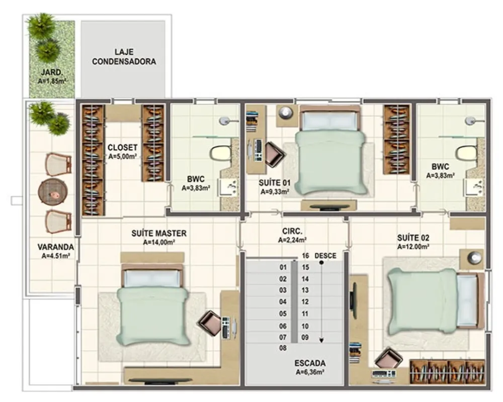 Casa, 3 quartos, 200 m² - Foto 1