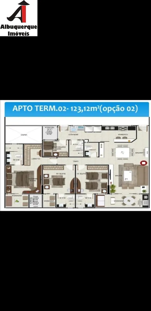 Apartamento, 3 quartos, 123 m² - Foto 6