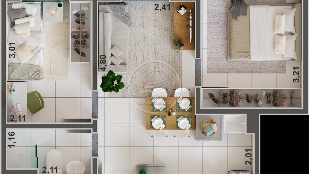 Apartamento, 2 quartos, 38 m² - Foto 14