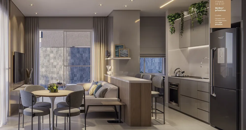 Apartamento, 2 quartos, 96 m² - Foto 9