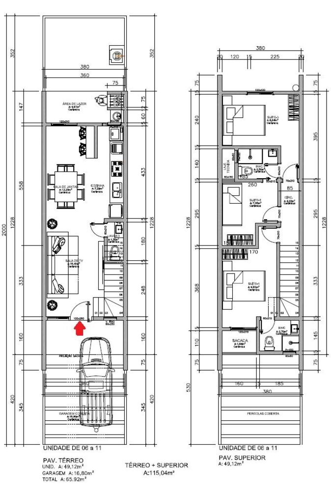 Sobrado à venda com 3 quartos, 100m² - Foto 14